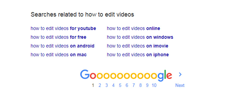 How to make a YouTube video – research topic ideas with Google