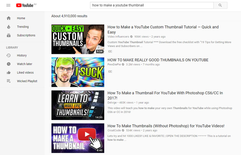 How to create YouTube thumbnails – check out the competition